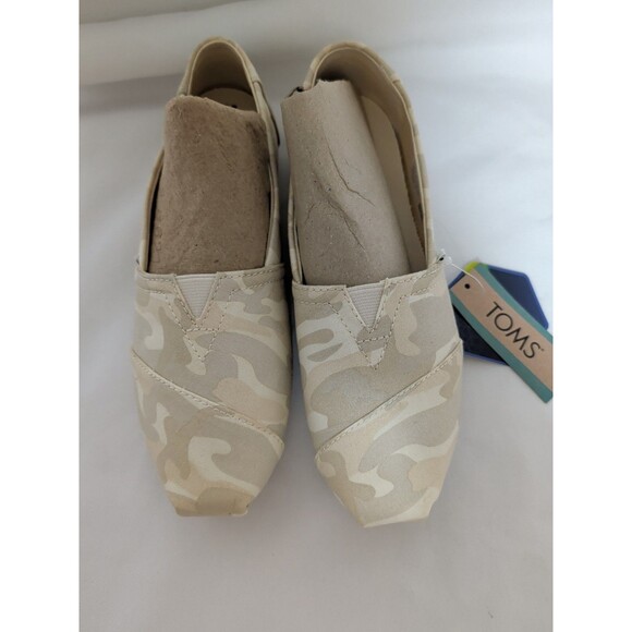 Women's TOMS Camouflage Shoes Alpargata 5.5 Ortholite Comfort Foam Insoles - Picture 9 of 10